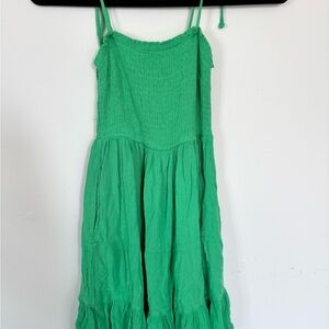 Aeropostale Vibrant Green Casual Dress